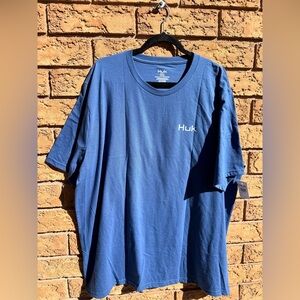 ▪️ Huk Set Sail‎ Tuna Sketch Cotton Blend T-Shirt